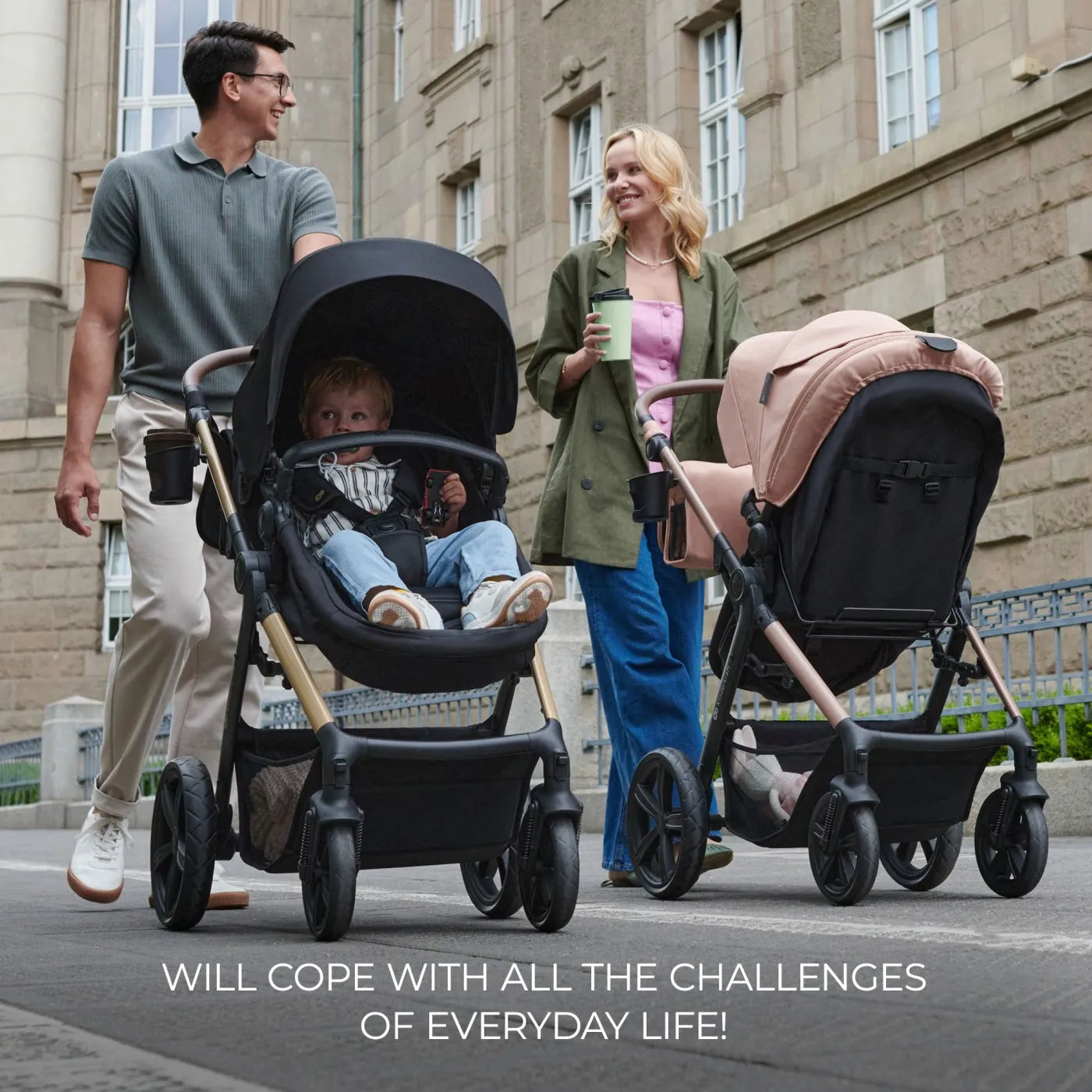 CARUCIOR MULTIFUNCTIONAL KINDERKRAFT MOOV 2 EVA 4IN1 MOON GREY, KINDERKRAFT