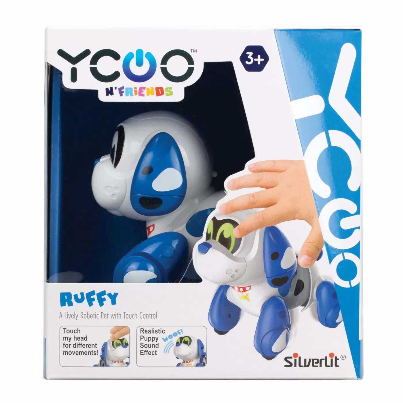 CATELUS ELECTRONIC ROBOT RUFFY, SILVERLIT