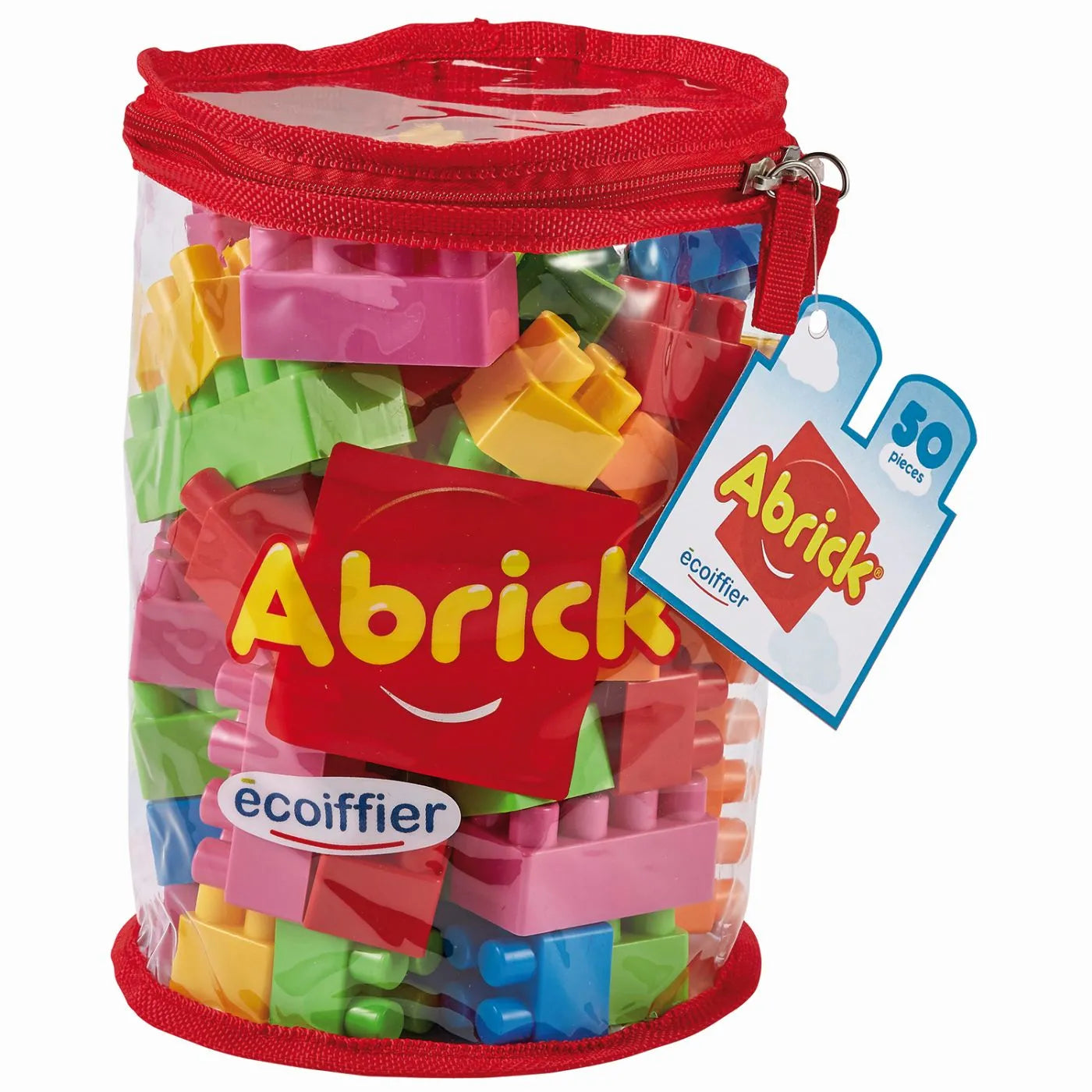 ECOIFFIER ABRICK SET DE CONSTRUIT MULTICOLOR 50 PIESE, ECOIFFIER