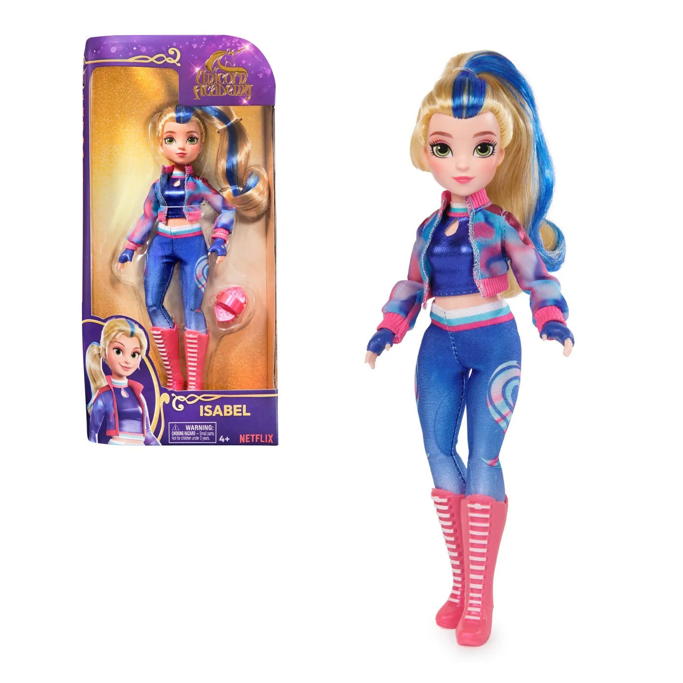 UNICORN ACADEMY PAPUSA ISABEL 24CM, UNICORN ACADEMY