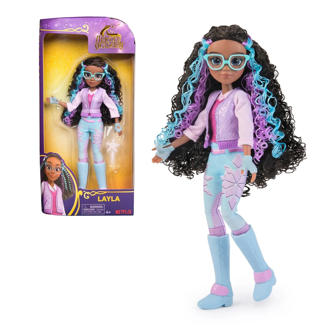 UNICORN ACADEMY PAPUSA LAYLA 24CM, UNICORN ACADEMY