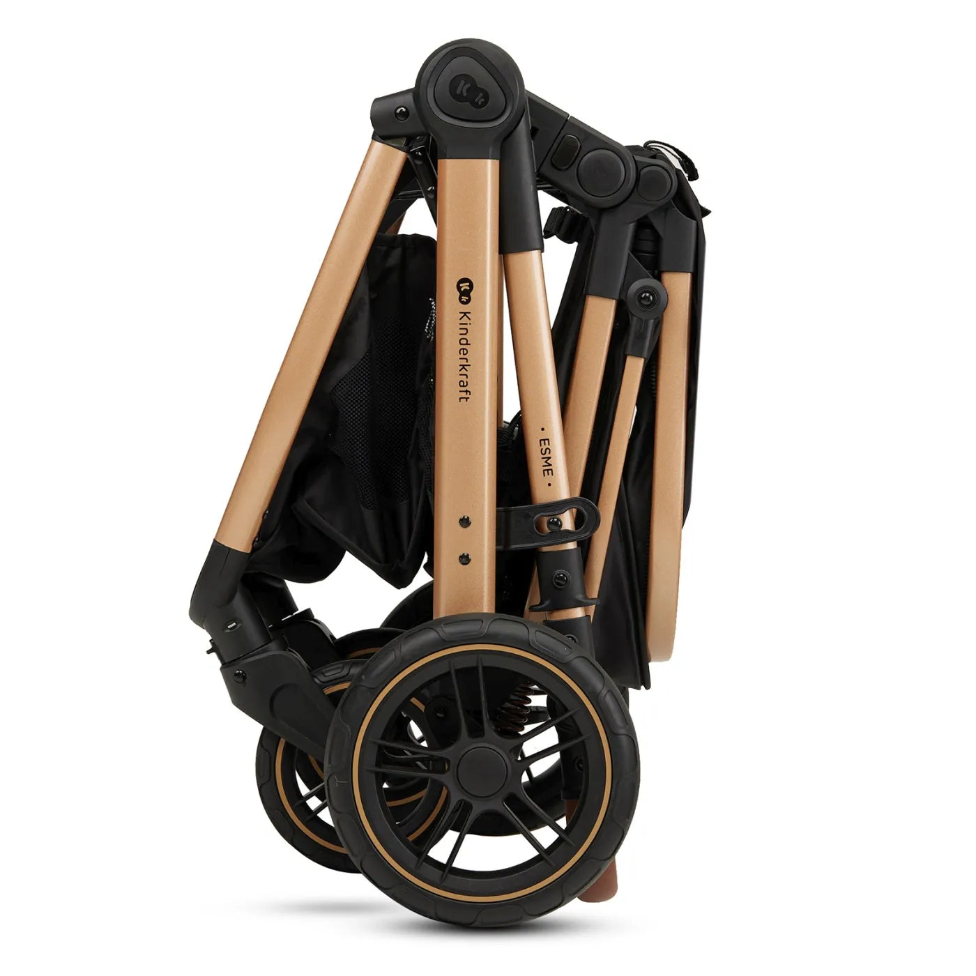 CARUCIOR KINDERKRAFT ESME, 3 IN 1, PURE BLACK, KINDERKRAFT