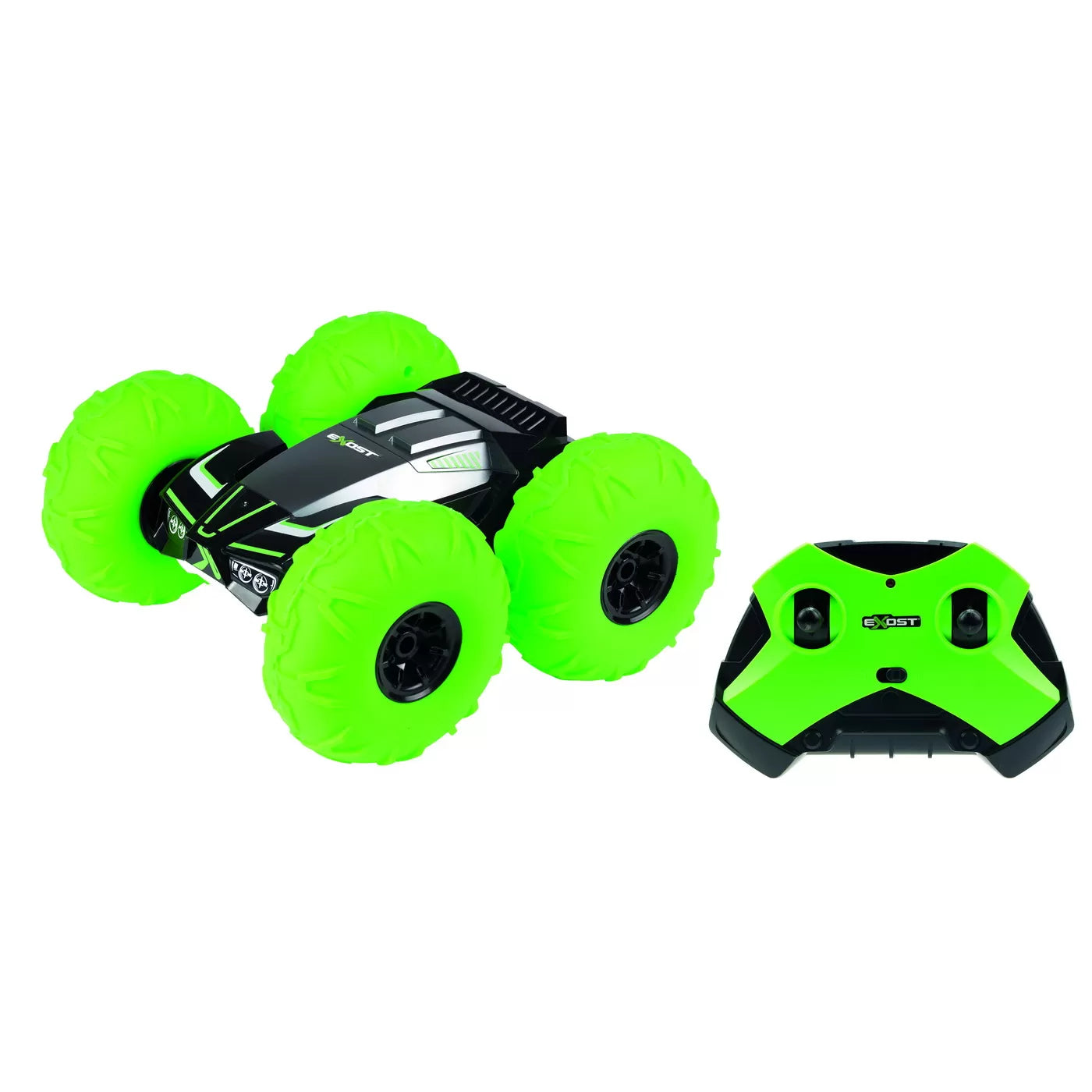 MASINA CU TELECOMANDA EXOST 360 TORNADO VERDE, SILVERLIT