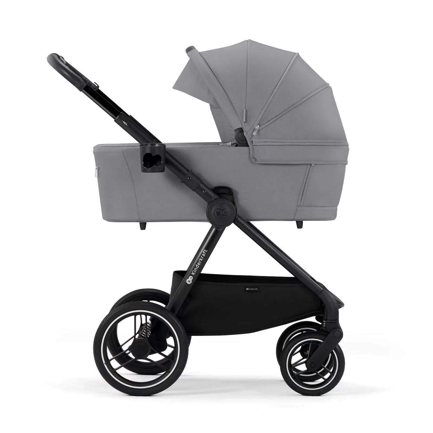CARUCIOR KINDERKRAFT NEA, 2 IN 1, PLATINUM GREY, KINDERKRAFT
