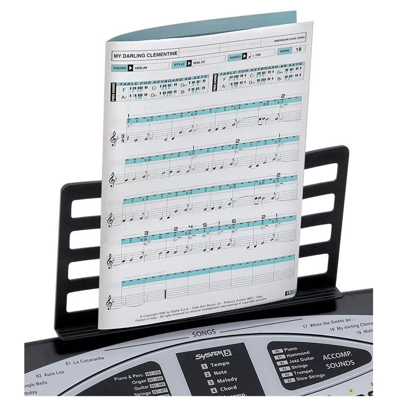 BONTEMPI ORGA ELECTRONICA DJ CU 49 CLAPE, BONTEMPI
