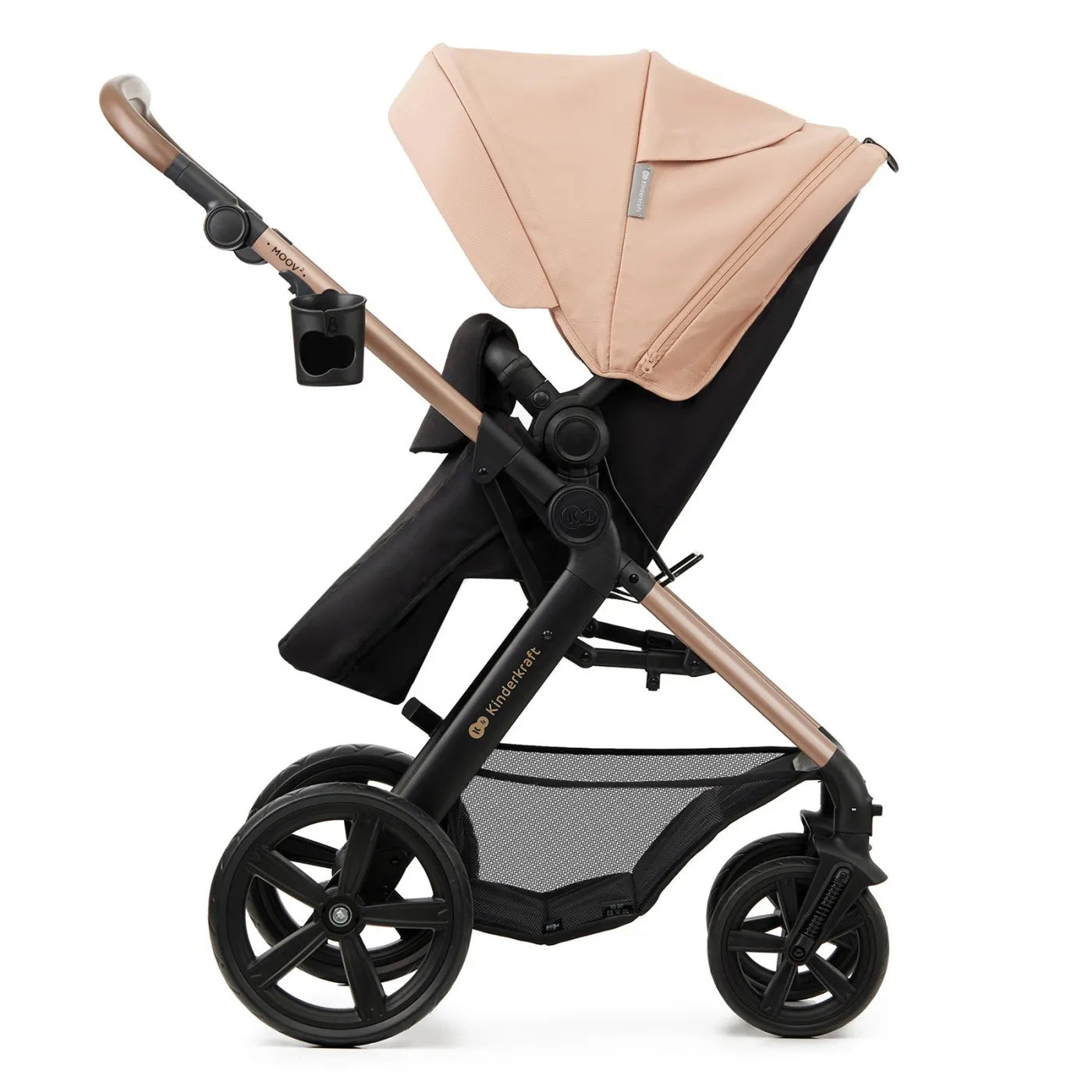 CARUCIOR MULTIFUNCTIONAL KINDERKRAFT MOOV 2 EVA 4IN1 SAND BEIGE, KINDERKRAFT