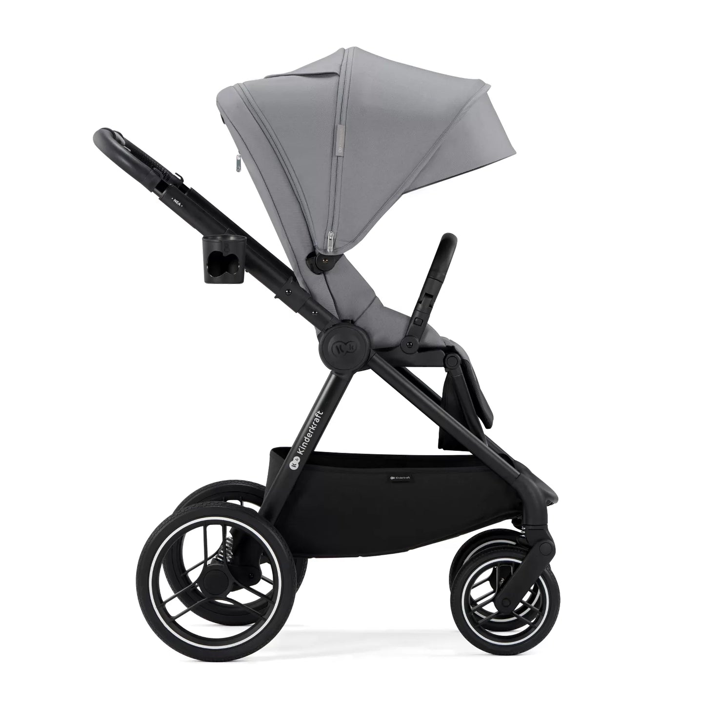 CARUCIOR KINDERKRAFT NEA, 2 IN 1, PLATINUM GREY, KINDERKRAFT
