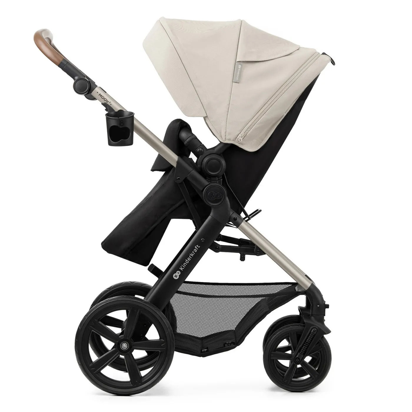 CARUCIOR 3 IN 1 KINDERKRAFT MOOV 2, MOONLIGHT GREY, KINDERKRAFT