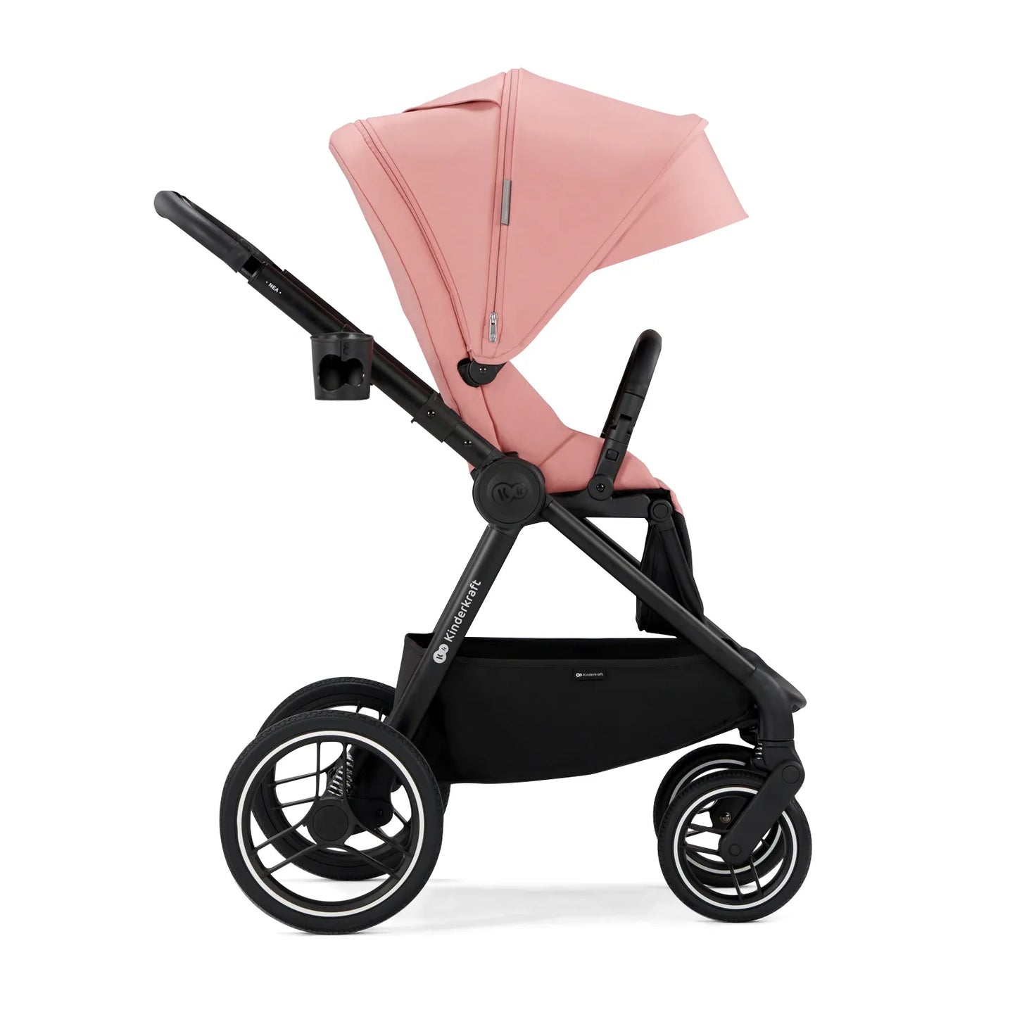 CARUCIOR MULTIFUNCTIONAL KINDERKRAFT NEA, 2 IN 1, ASH PINK, KINDERKRAFT