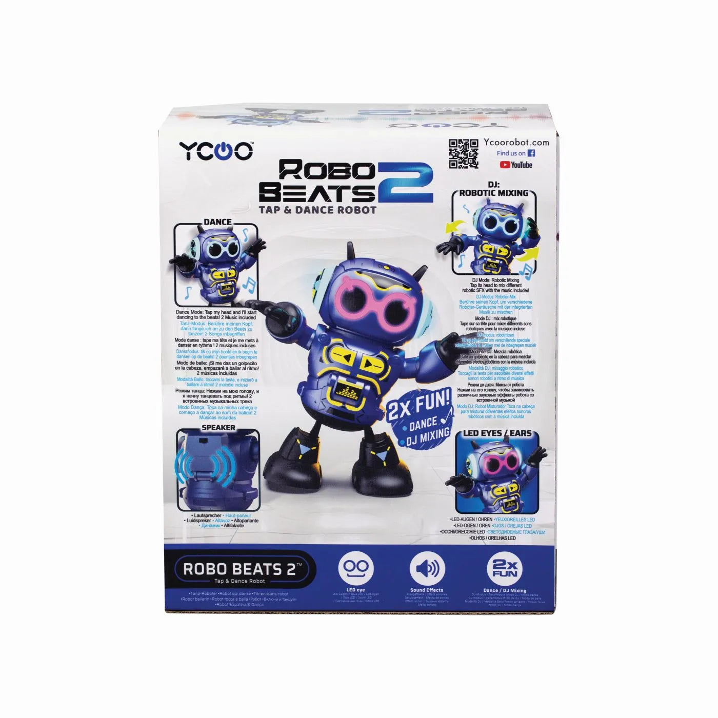 SILVERLIT YCOO ROBOT ROBO BEATS II, SILVERLIT