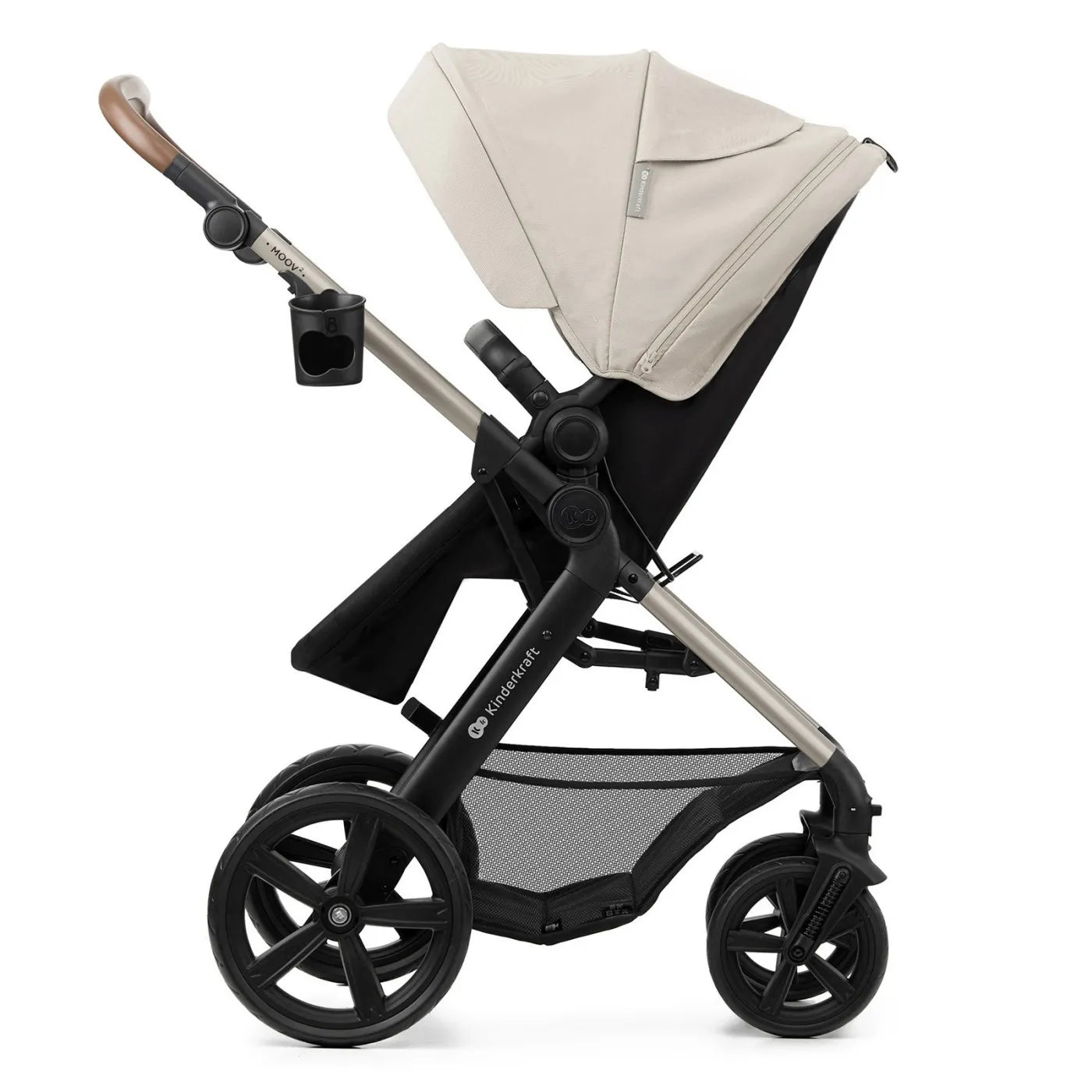CARUCIOR 3 IN 1 KINDERKRAFT MOOV 2, MOONLIGHT GREY, KINDERKRAFT