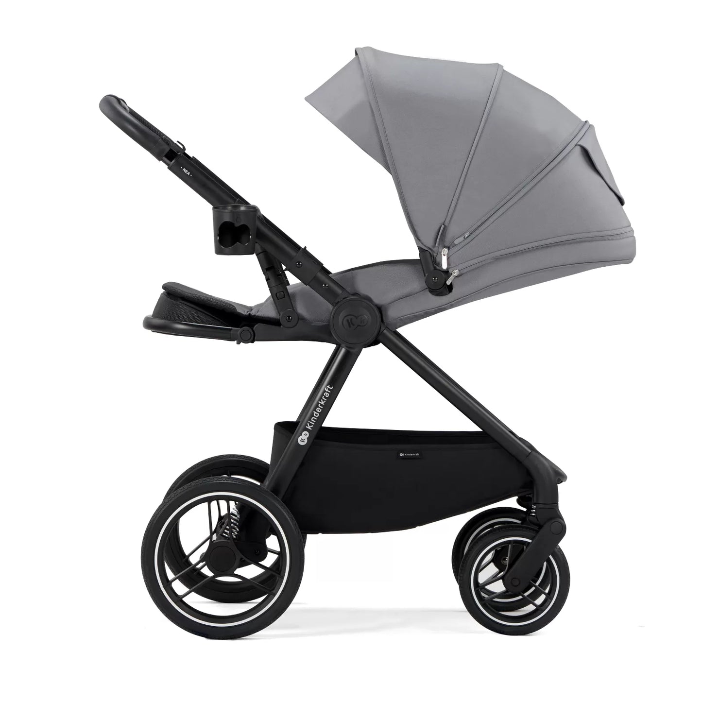 CARUCIOR KINDERKRAFT NEA, 2 IN 1, PLATINUM GREY, KINDERKRAFT