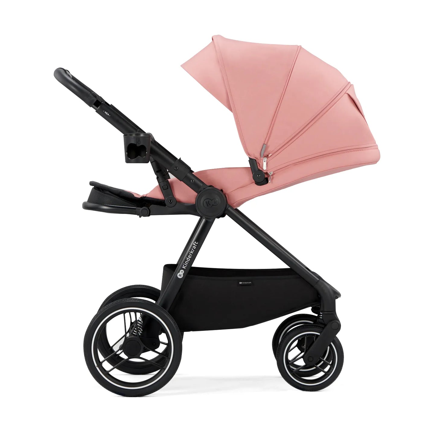 CARUCIOR MULTIFUNCTIONAL KINDERKRAFT NEA, 2 IN 1, ASH PINK, KINDERKRAFT
