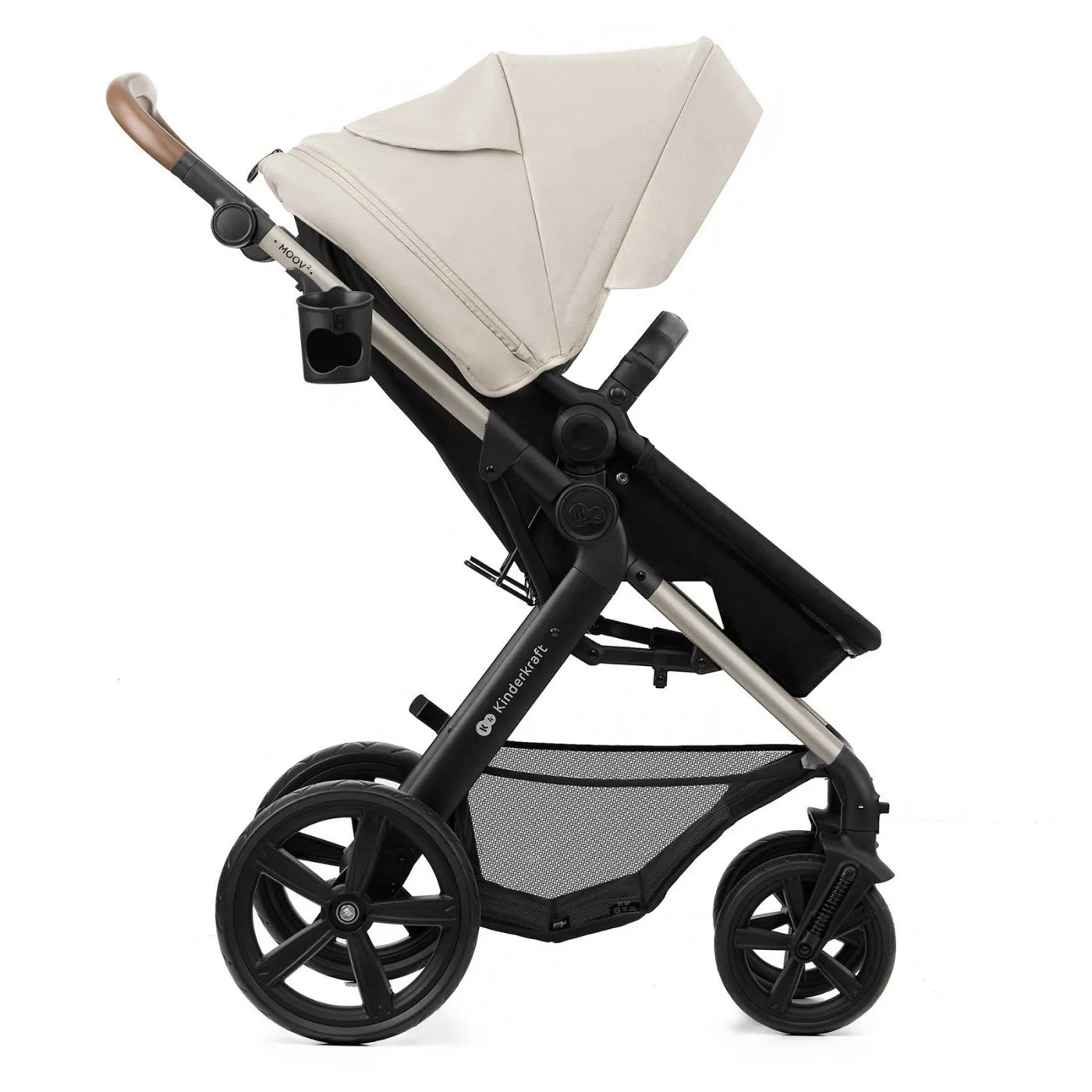 CARUCIOR 3 IN 1 KINDERKRAFT MOOV 2, MOONLIGHT GREY, KINDERKRAFT
