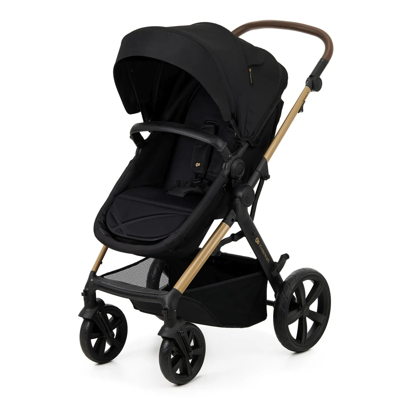 CARUCIOR 3 IN 1 KINDERKRAFT MOOV 2, NEGRU PUR, KINDERKRAFT