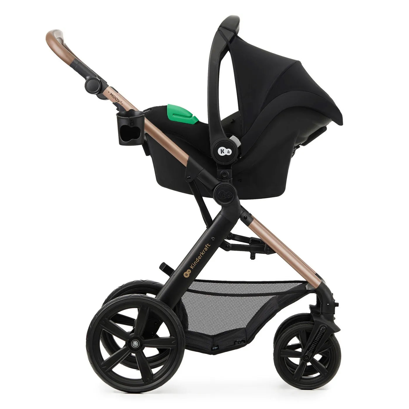 CARUCIOR MULTIFUNCTIONAL KINDERKRAFT MOOV 2 EVA 4IN1 SAND BEIGE, KINDERKRAFT