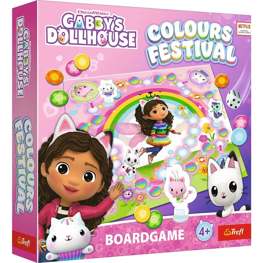 TREFL GABBYS DOLLHOUSE JOC FESTIVALUL CULORILE, TREFL JOCURI
