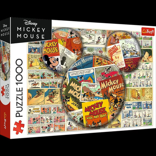 PUZZLE TREFL 1000 DISNEY MICKEY MOUSE, TREFL 1000P