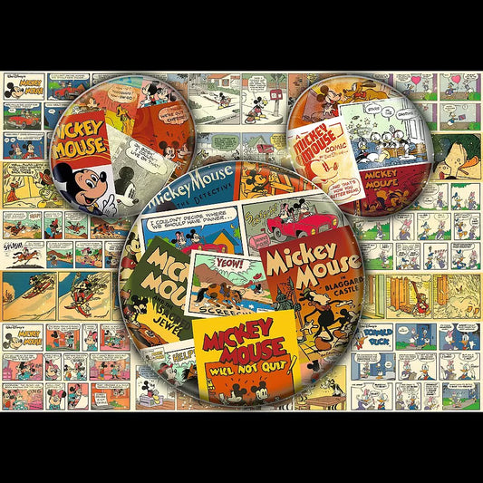 PUZZLE TREFL 1000 DISNEY MICKEY MOUSE, TREFL 1000P
