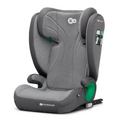SCAUN AUTO KINDERKRAFT JUNIOR FIX2 I-SIZE, 100-150 CM, ROCKET GREY, KINDERKRAFT
