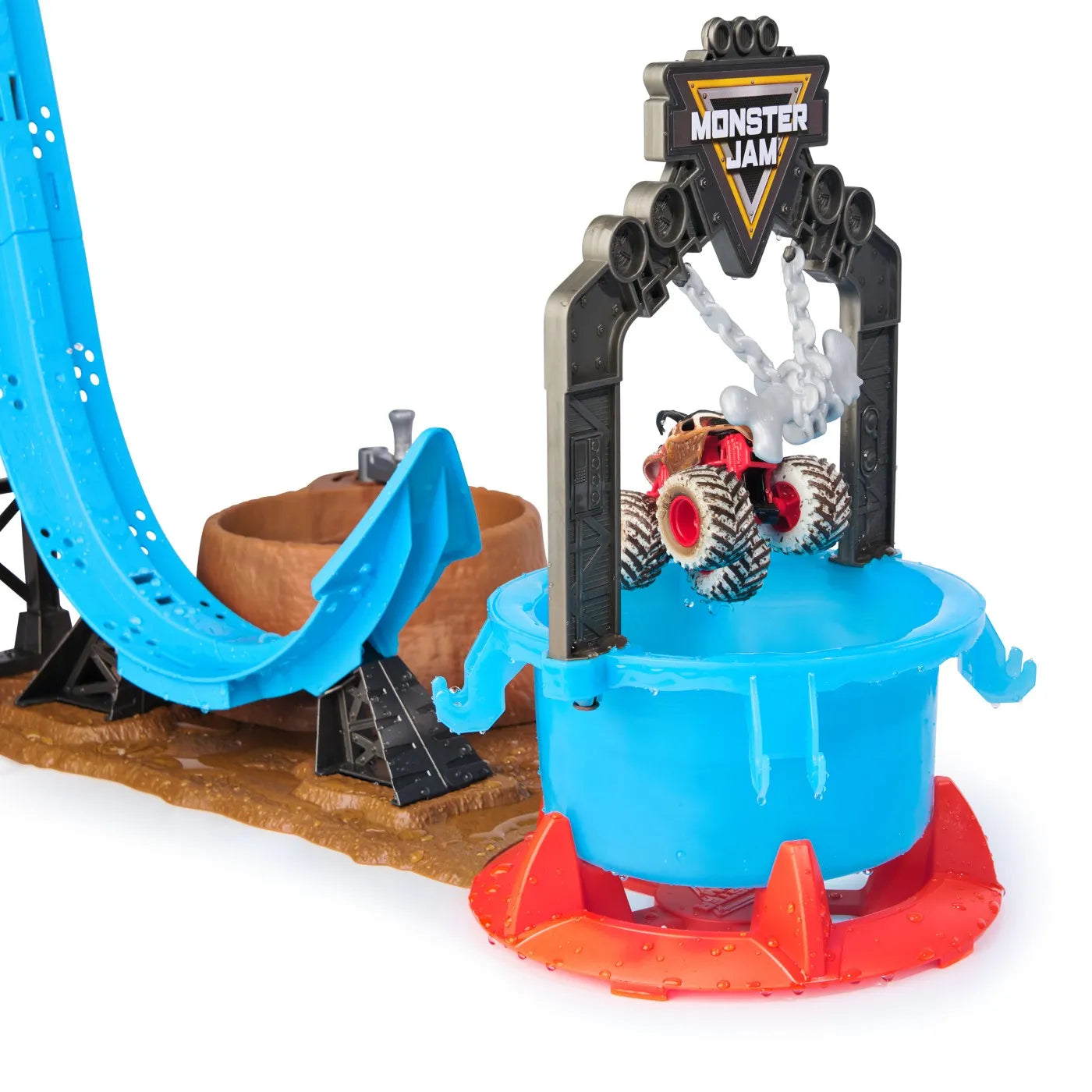 MONSTER JAM MUD BLASTERS SET ARUNCATOARE DE NOROI, MONSTER JAM