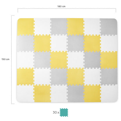 SALTEA DE JOACA KINDERKRAFT LUNO, SPUMA, YELLOW, KINDERKRAFT