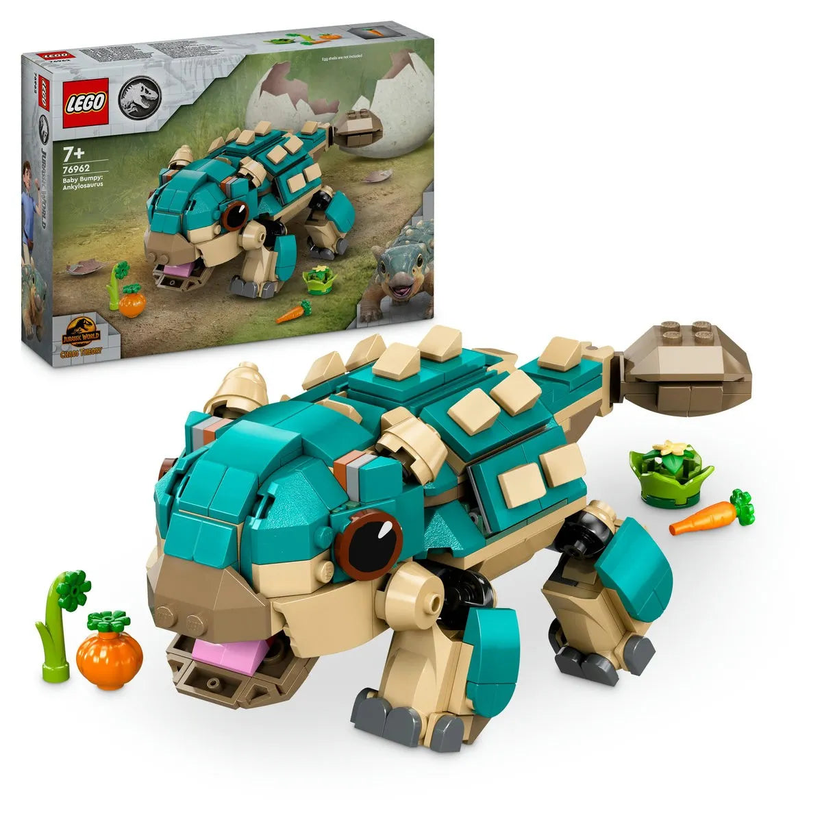 LEGO JURASSIC WORLD BEBELUSA BUMPY ANKYLOSAURUS 76962, LEGO JURASSIC WORLD