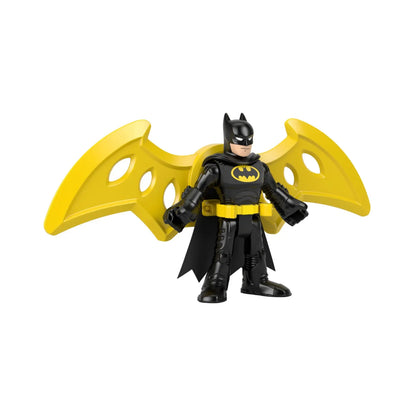 FISHER PRICE IMAGINEXT DC SUPER FRIENDS SET FIGURINA BATMAN SI COSTUM EXO CU LUMINI SI SUNETE, FISHER PRICE