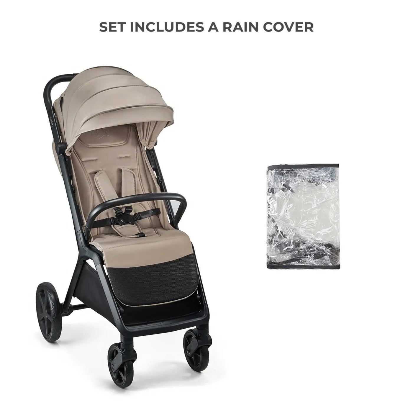 CARUCIOR SPORT KINDERKRAFT LOOM, 0-22 KG, LINEN BEIGE, KINDERKRAFT