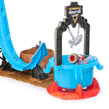 MONSTER JAM MUD BLASTERS SET ARUNCATOARE DE NOROI, MONSTER JAM