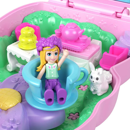 POLLY POCKET SET GENTUTA ANIMALUT IEPURAS LA PETRCERE CU ACCESORII, POLLY POCKET