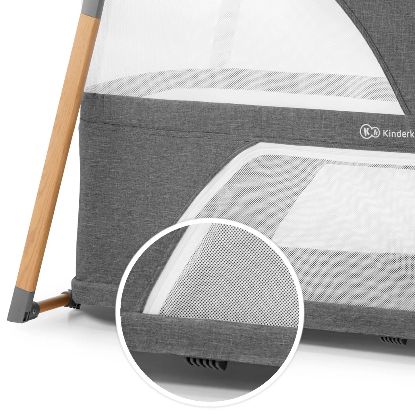 PATUT TRAVEL KINDERKRAFT SOFI, 4 IN 1, GREY, KINDERKRAFT