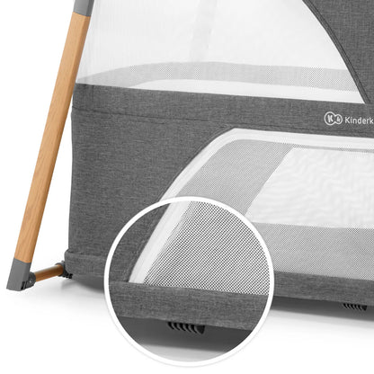 PATUT TRAVEL KINDERKRAFT SOFI, 4 IN 1, GREY, KINDERKRAFT