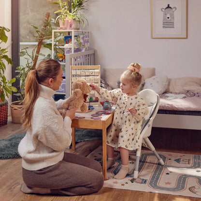 SCAUN DE MASA KINDERKRAFT DINNLY, GREY, KINDERKRAFT