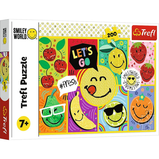 PUZZLE TREFL 200 HAPPY SMILEY, TREFL 200P
