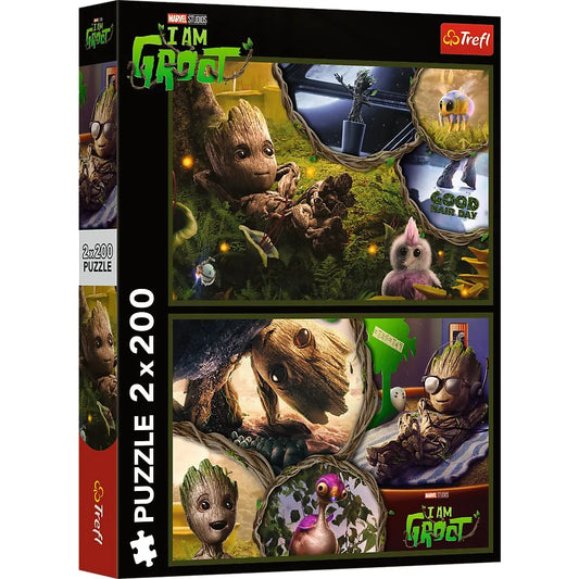 PUZZLE TREFL 2X200 MARVEL EU SUNT GROOT, TREFL 2X200