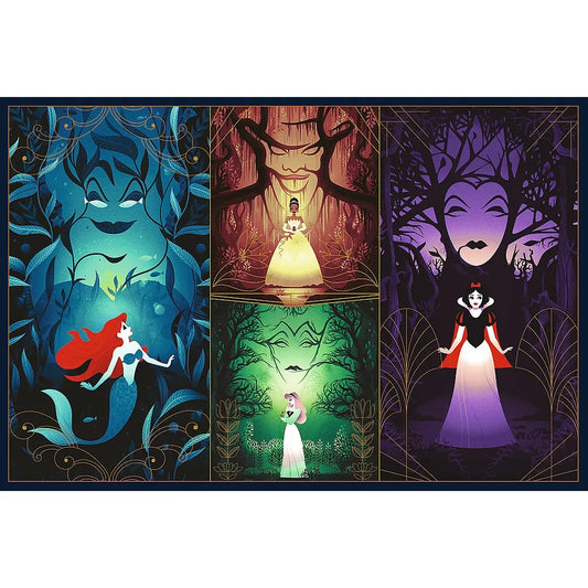 PUZZLE TREFL 2X200 DISNEY FRUMOASELE PRINTESE, TREFL 2X200
