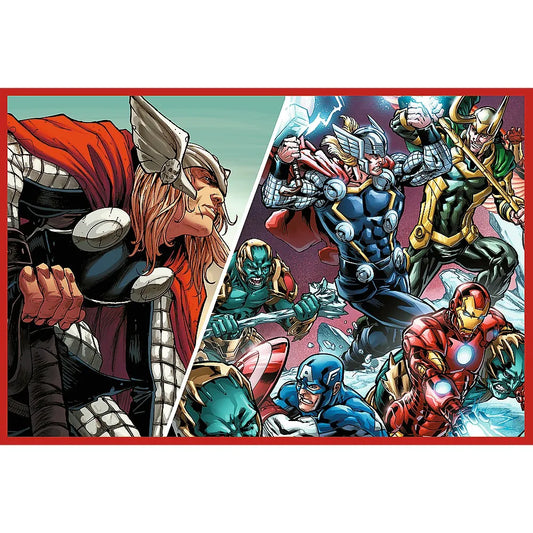 PUZZLE TREFL 2X200 MARVEL AVENGERS APARATORII LUMII, TREFL 2X200