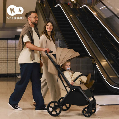 CARUCIOR SPORT KINDERKRAFT LOOM, 0-22 KG, LINEN BEIGE, KINDERKRAFT