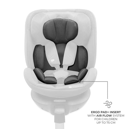 SCAUN AUTO KINDERKRAFT XRIDER 2 I-SIZE 40-150 CM GREY, KINDERKRAFT