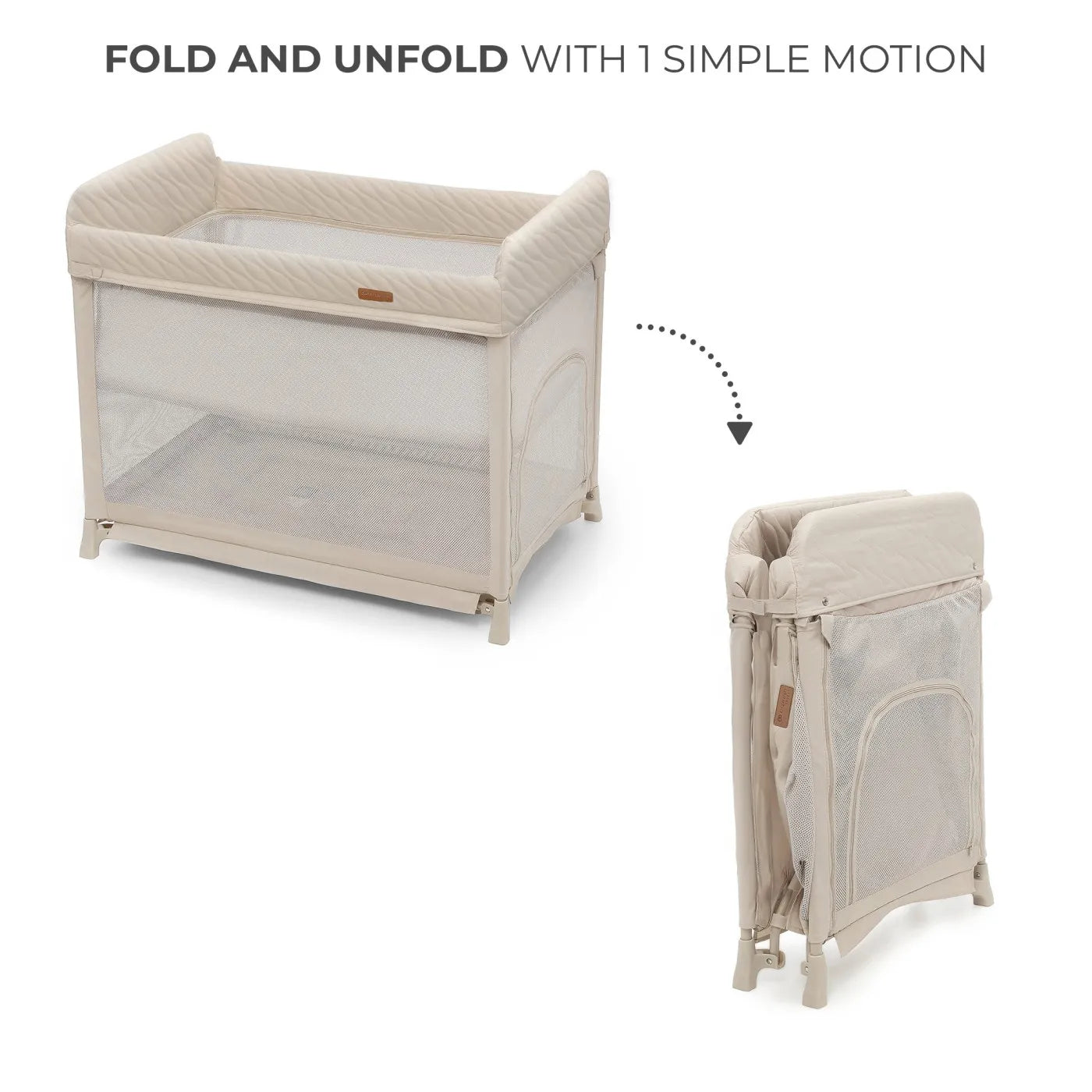PATUT DE CALATORIE KINDERKRAFT MOON DREAM, BEIGE, KINDERKRAFT