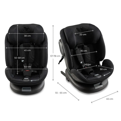 SCAUN AUTO KINDERKRAFT XPEDITION 3 I-SIZE 40-150 CM, BLACK, KINDERKRAFT