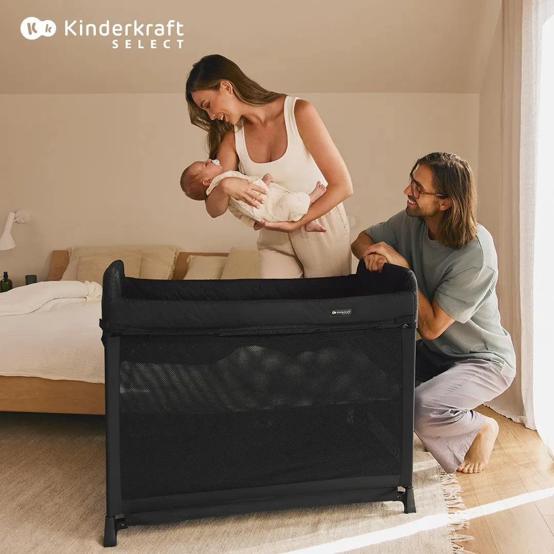 PATUT DE CALATORIE KINDERKRAFT MOON DREAM, BLACK, KINDERKRAFT