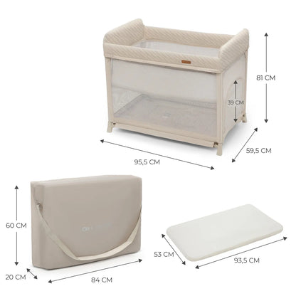 PATUT DE CALATORIE KINDERKRAFT MOON DREAM, BEIGE, KINDERKRAFT