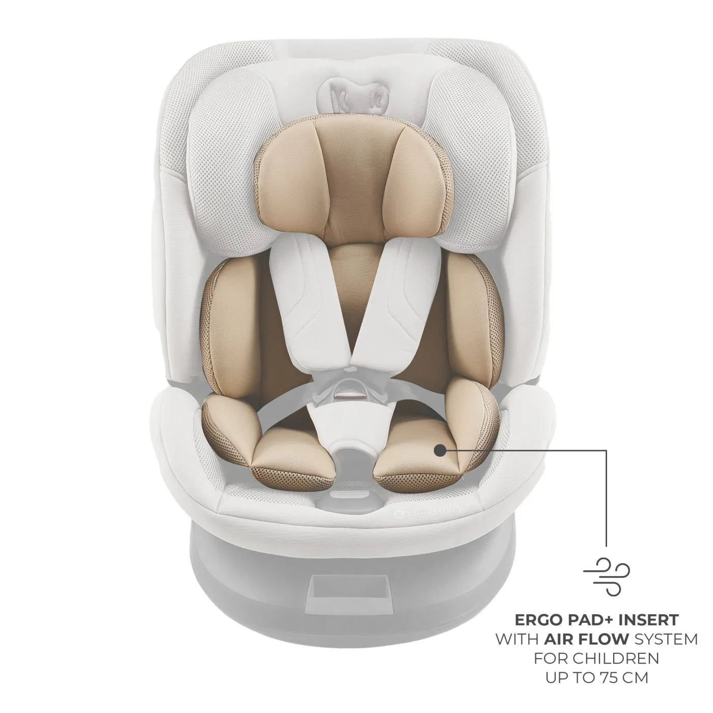 SCAUN AUTO KINDERKRAFT XPEDITION 3 I-SIZE 40-150 CM, BEIGE, KINDERKRAFT