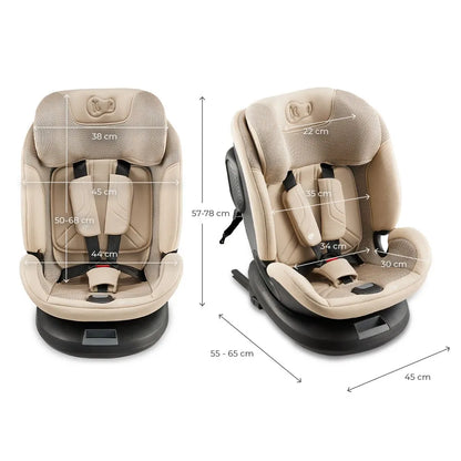 SCAUN AUTO KINDERKRAFT XPEDITION 3 I-SIZE 40-150 CM, BEIGE, KINDERKRAFT