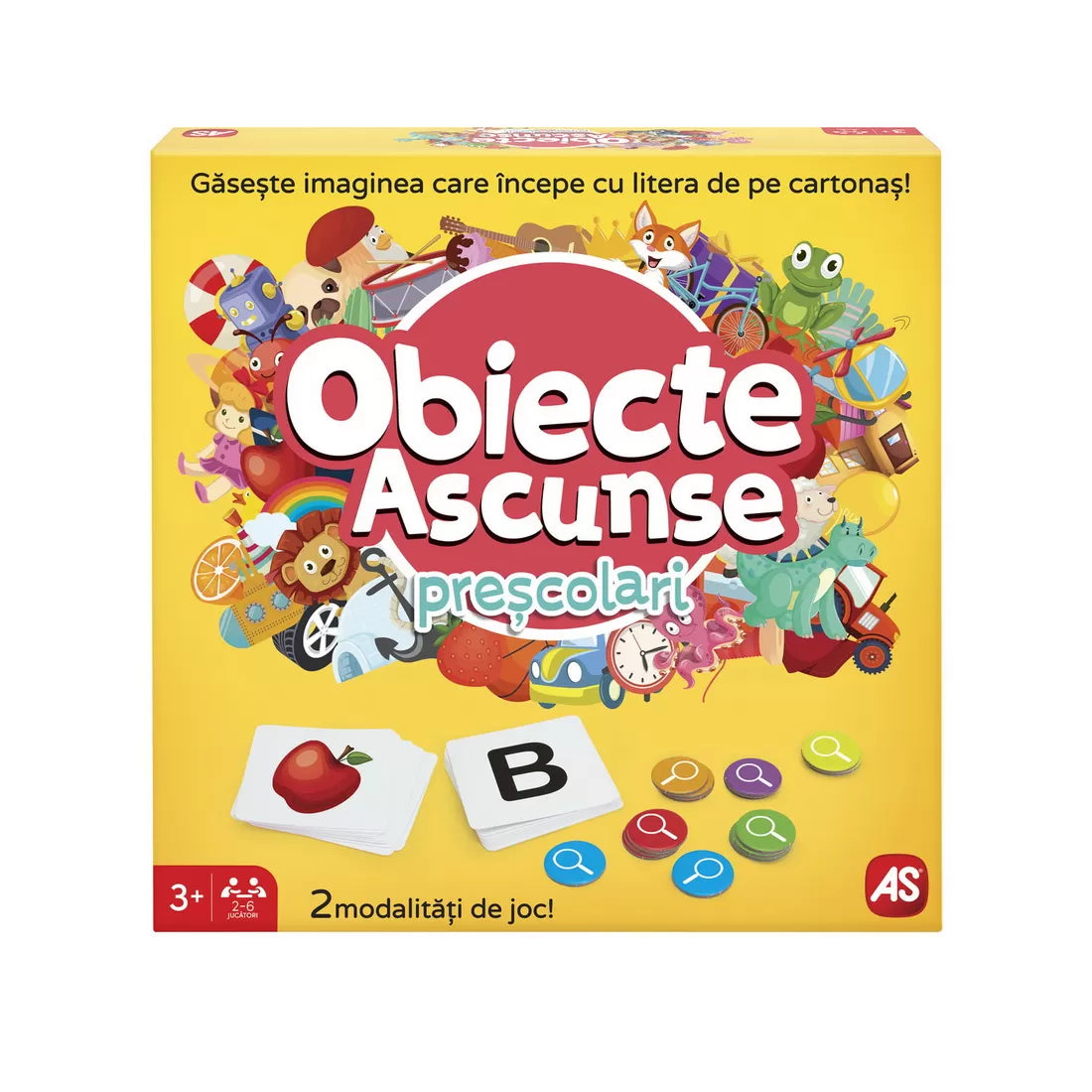 JOC OBIECTE ASCUNSE PRESCOLARI, JOCURI
