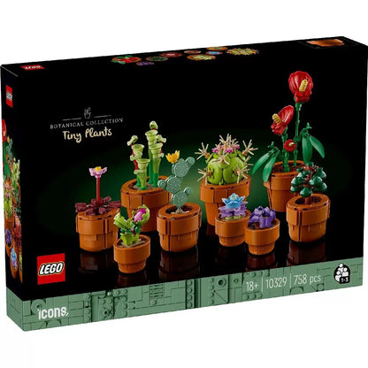 LEGO ICONS PLANTE DE MICI DIMENSIUNI 10329, LEGO ICONICS