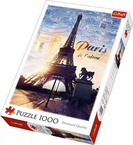 PUZZLE TREFL 1000 PARIS IN ZORI, TREFL 1000P