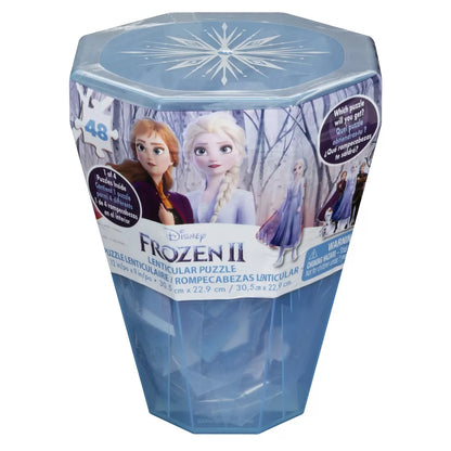 PUZZLE SURPRIZA FROZEN2 CU 48 PIESE IN CUTIE DIAMANT, JOCURI